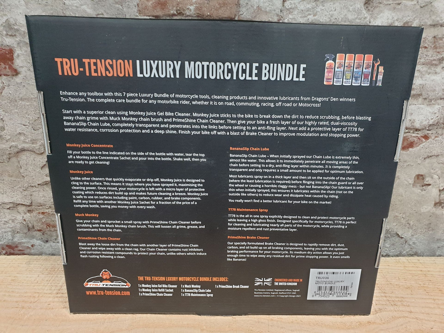 Tru-Tension Luxury Motorcycle Bundle