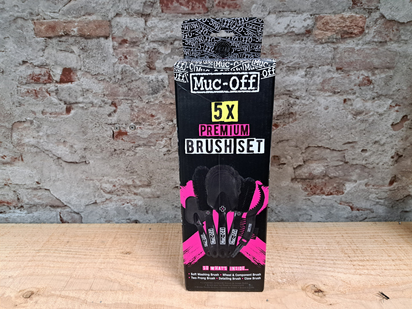 Muc-Off 5x Premium Brush Set