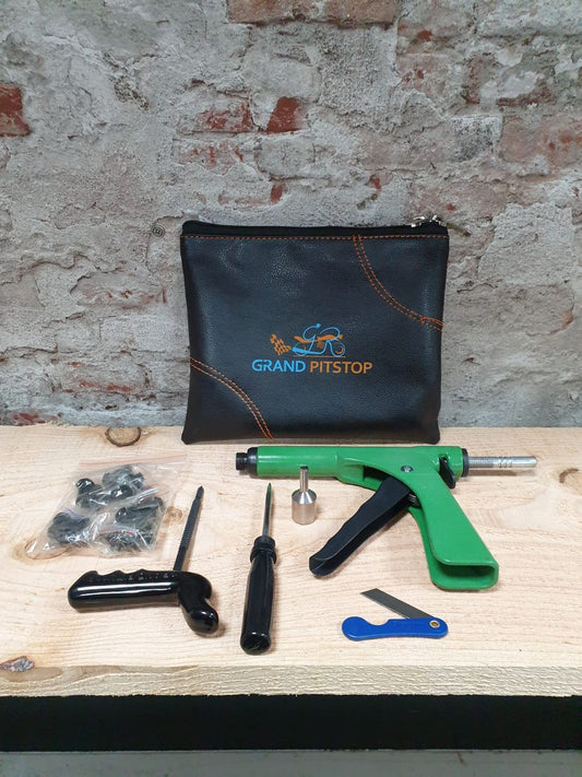 GrandPitstop banden reparatie set - pistoolgreep